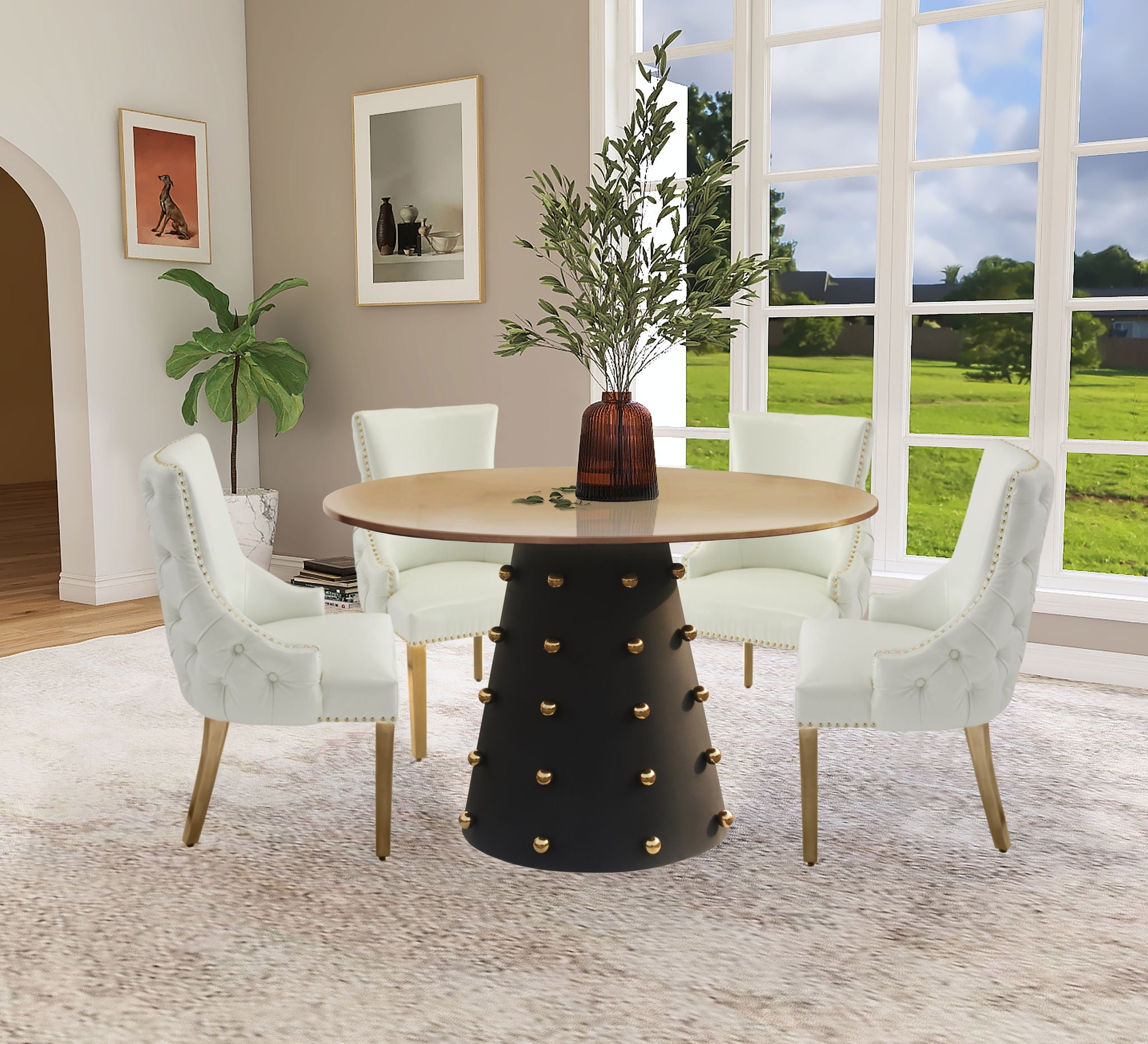 Raven - Dining Table - Black - Urban Living Furniture (Los Angeles, CA)