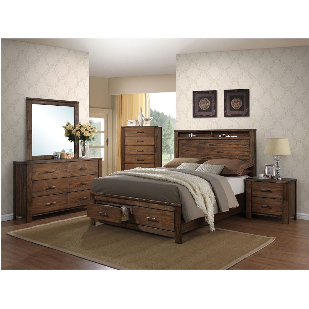 Merrilee - Nightstand - Oak - Urban Living Furniture (Los Angeles, CA)