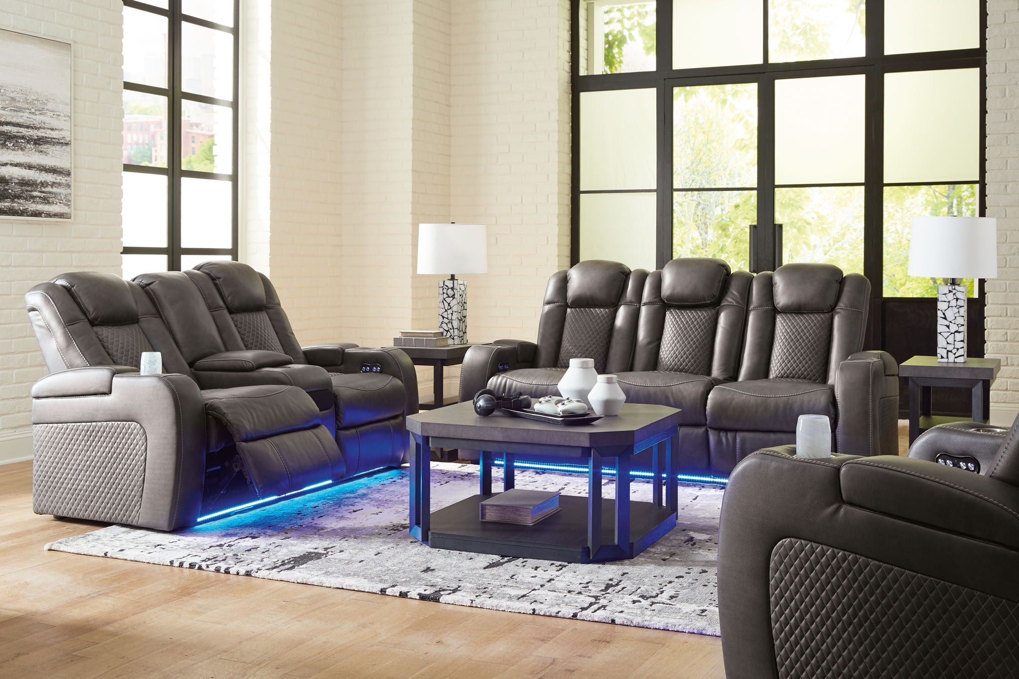 Fyne-dyme - Reclining Living Room Set - Urban Living Furniture (Los Angeles, CA)