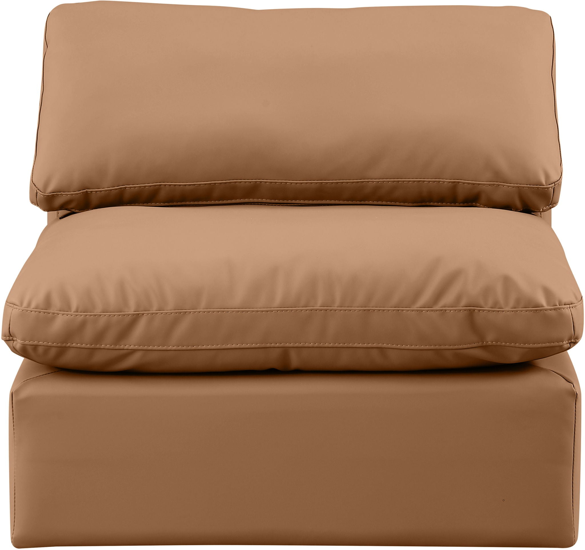 Indulge - Faux Leather Armless Chair - Urban Living Furniture (Los Angeles, CA)