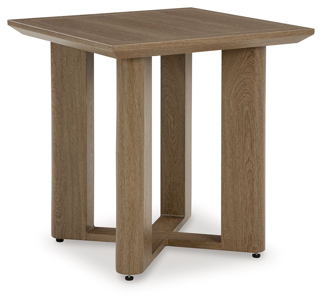 Serene Bay - Dark Brown - Square End Table - Urban Living Furniture (Los Angeles, CA)