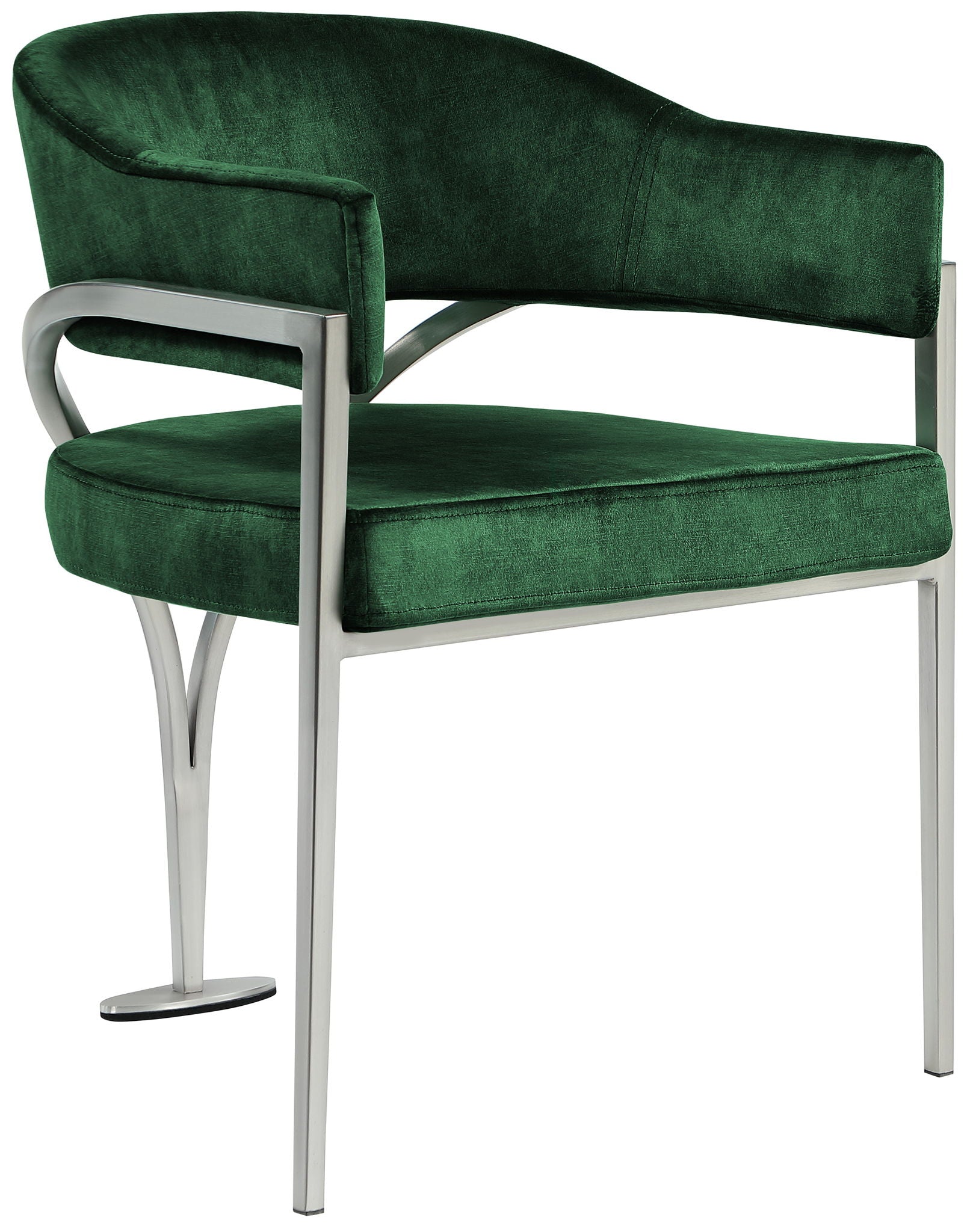 Madelyn - Dining Chair (Set of 2) - Brushed Chrome - Urban Living Furniture (Los Angeles, CA)