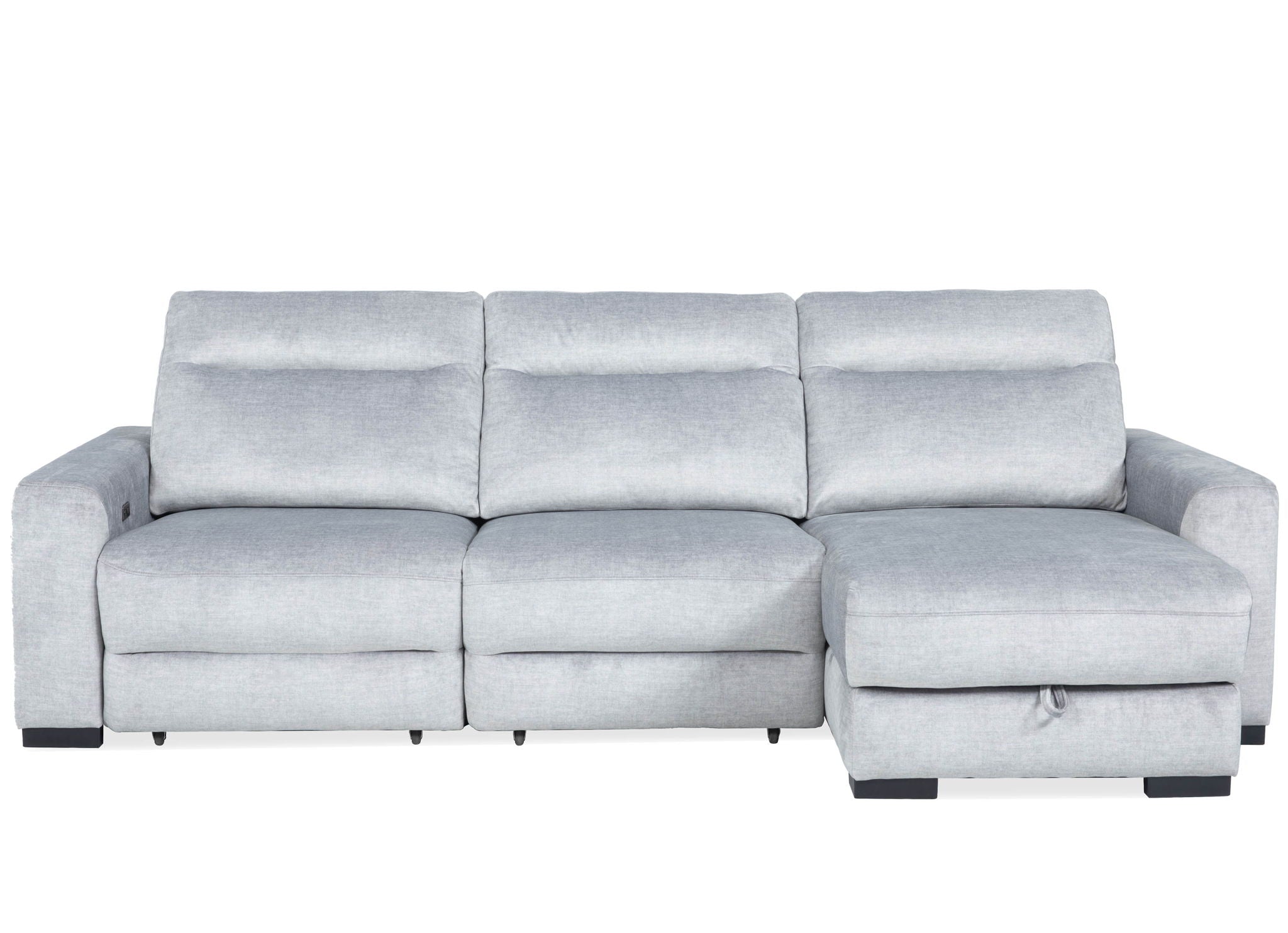 Elliot - 3 Piece Modular Lift Top Storage Sectional - Sterling - Urban Living Furniture (Los Angeles, CA)