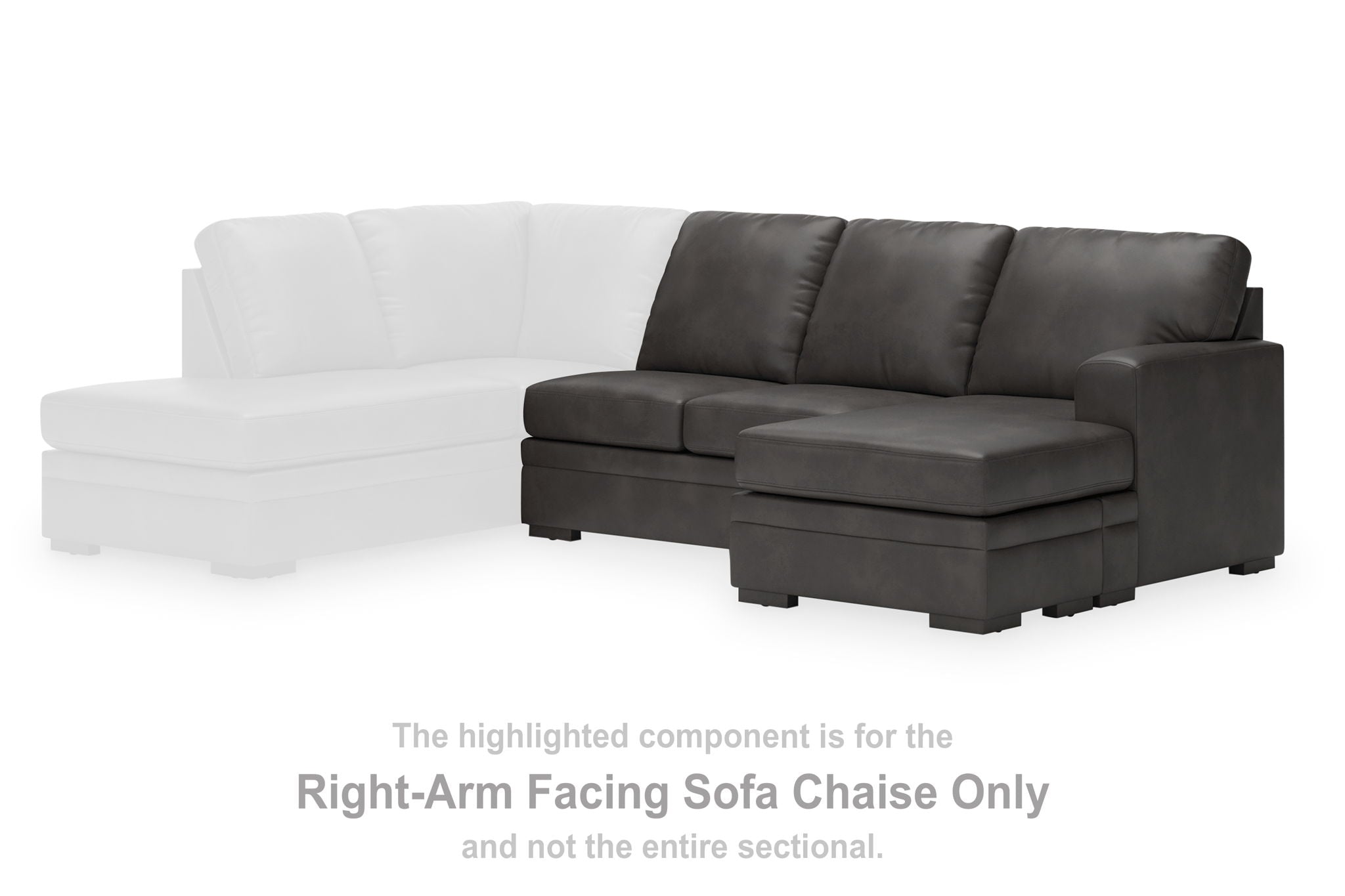 Lofton-Pike - Shadow - RAF Sofa Chaise - Urban Living Furniture (Los Angeles, CA)