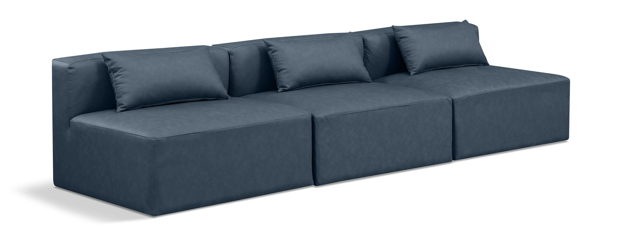 Cube - Modular 3 Seat Armless Sofa - Urban Living Furniture (Los Angeles, CA)