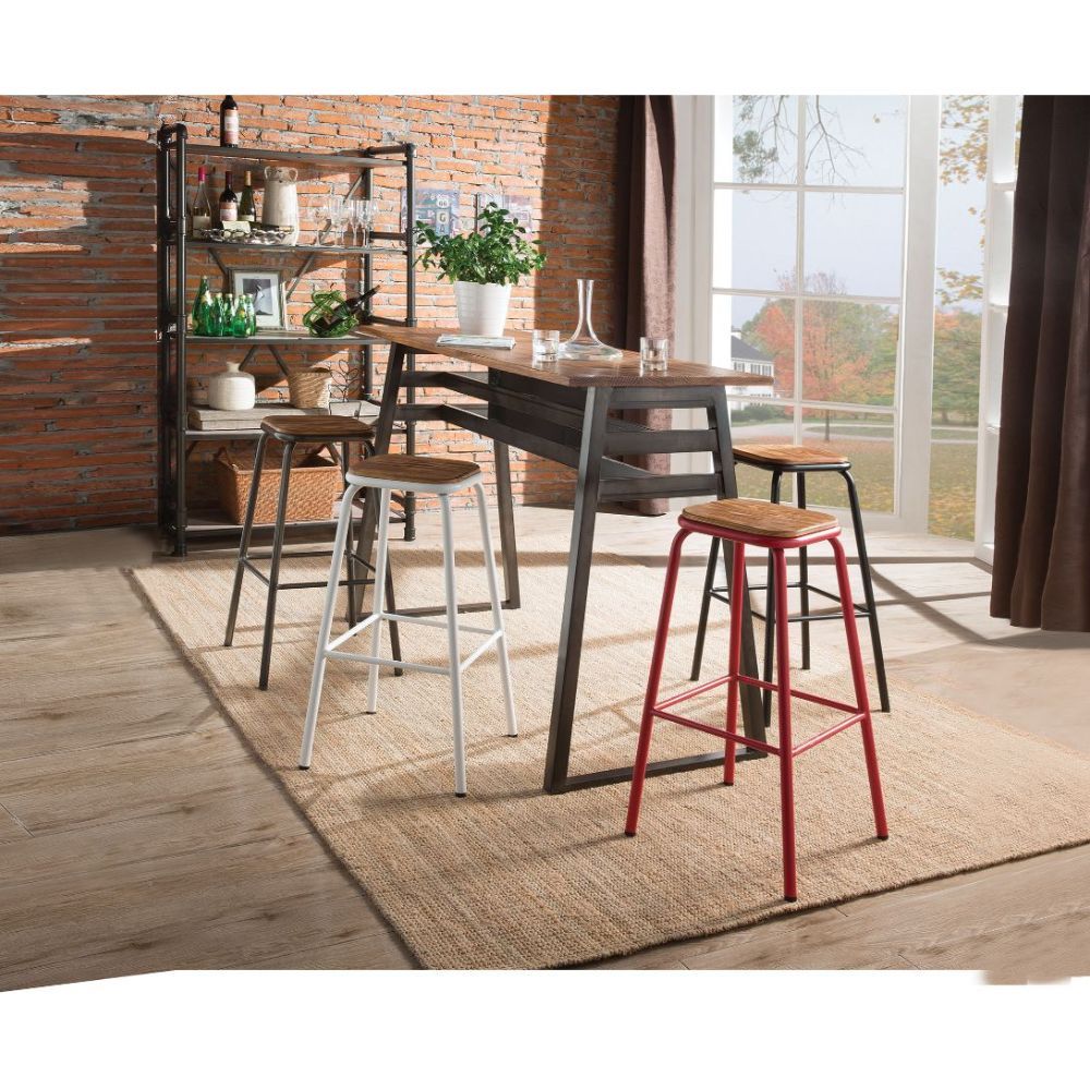 Scarus - Bar Table - Natural & Gunmetal - Urban Living Furniture (Los Angeles, CA)