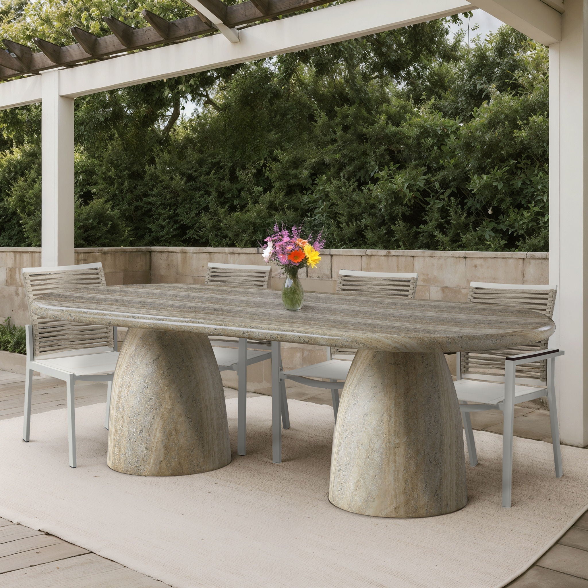 Cosenza - Concrete Dining Table - Urban Living Furniture (Los Angeles, CA)