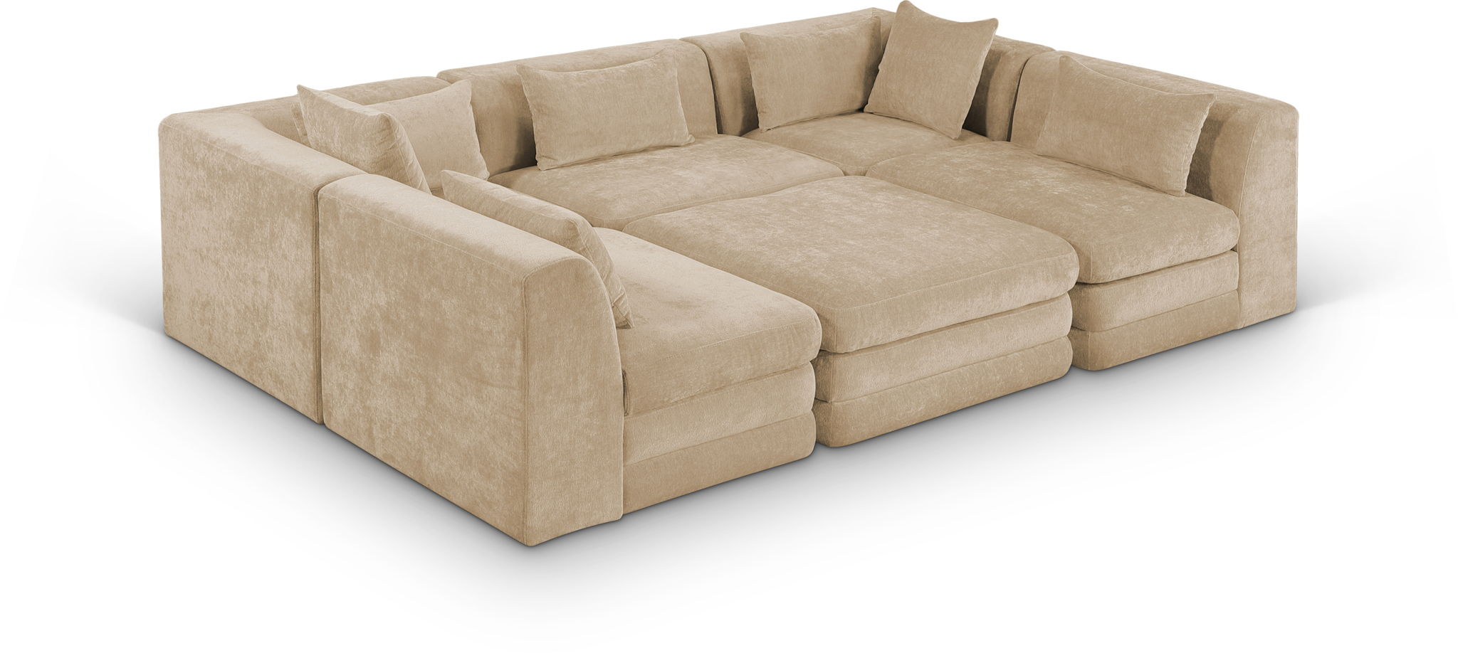 Stellar - 6 Piece Upholstered Modular Sectional - Urban Living Furniture (Los Angeles, CA)