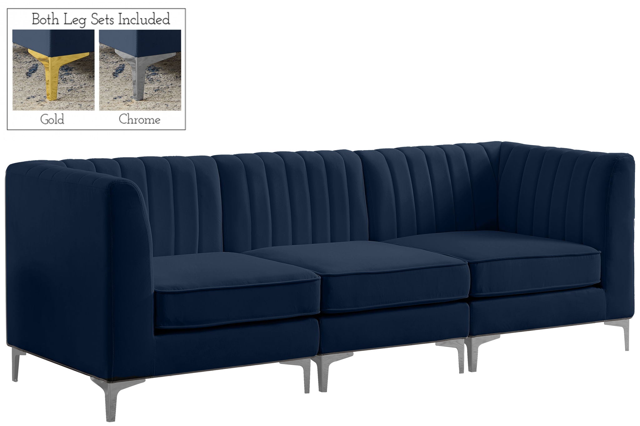 Alina - 3 Piece Modular Sectional - Urban Living Furniture (Los Angeles, CA)