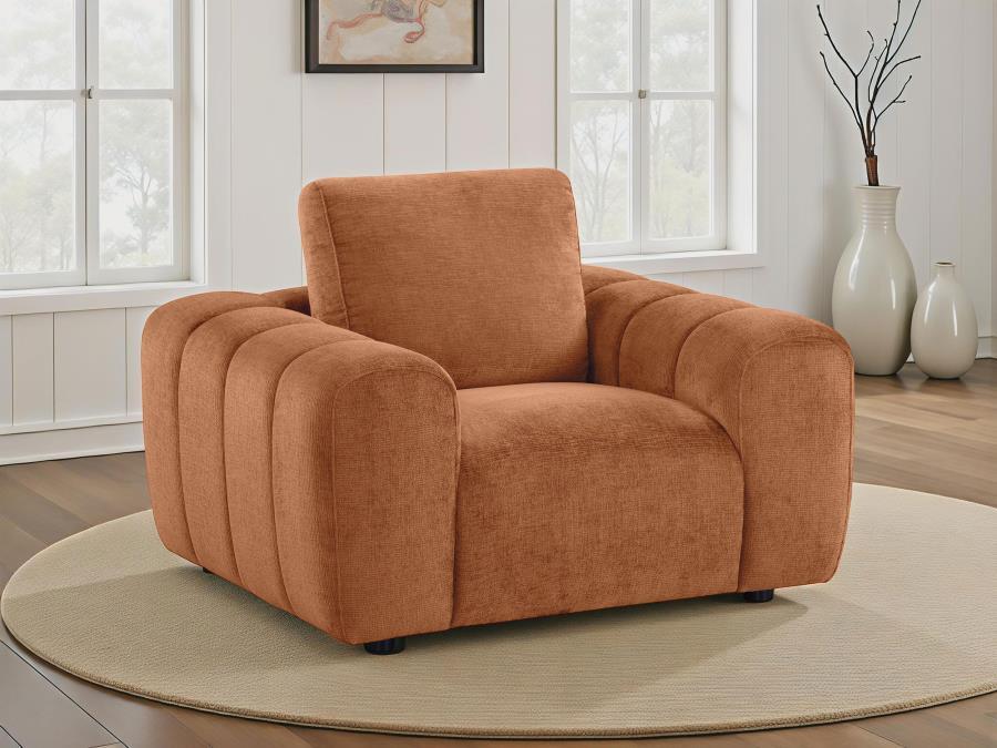 Burnett - Chenille Upholstered Accent Chair - Urban Living Furniture (Los Angeles, CA)