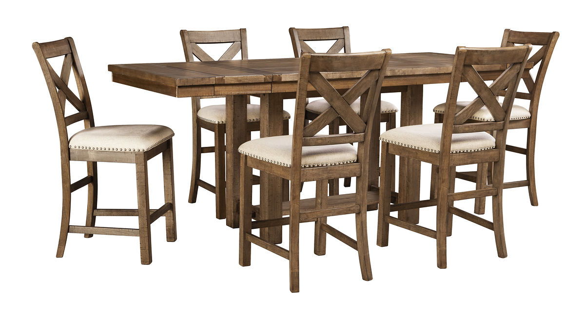 Moriville - Rectangular Dining Table Set - Counter Height - Urban Living Furniture (Los Angeles, CA)