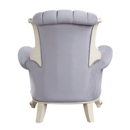 Galelvith - Chair With Pillows - Gray Fabric - Urban Living Furniture (Los Angeles, CA)