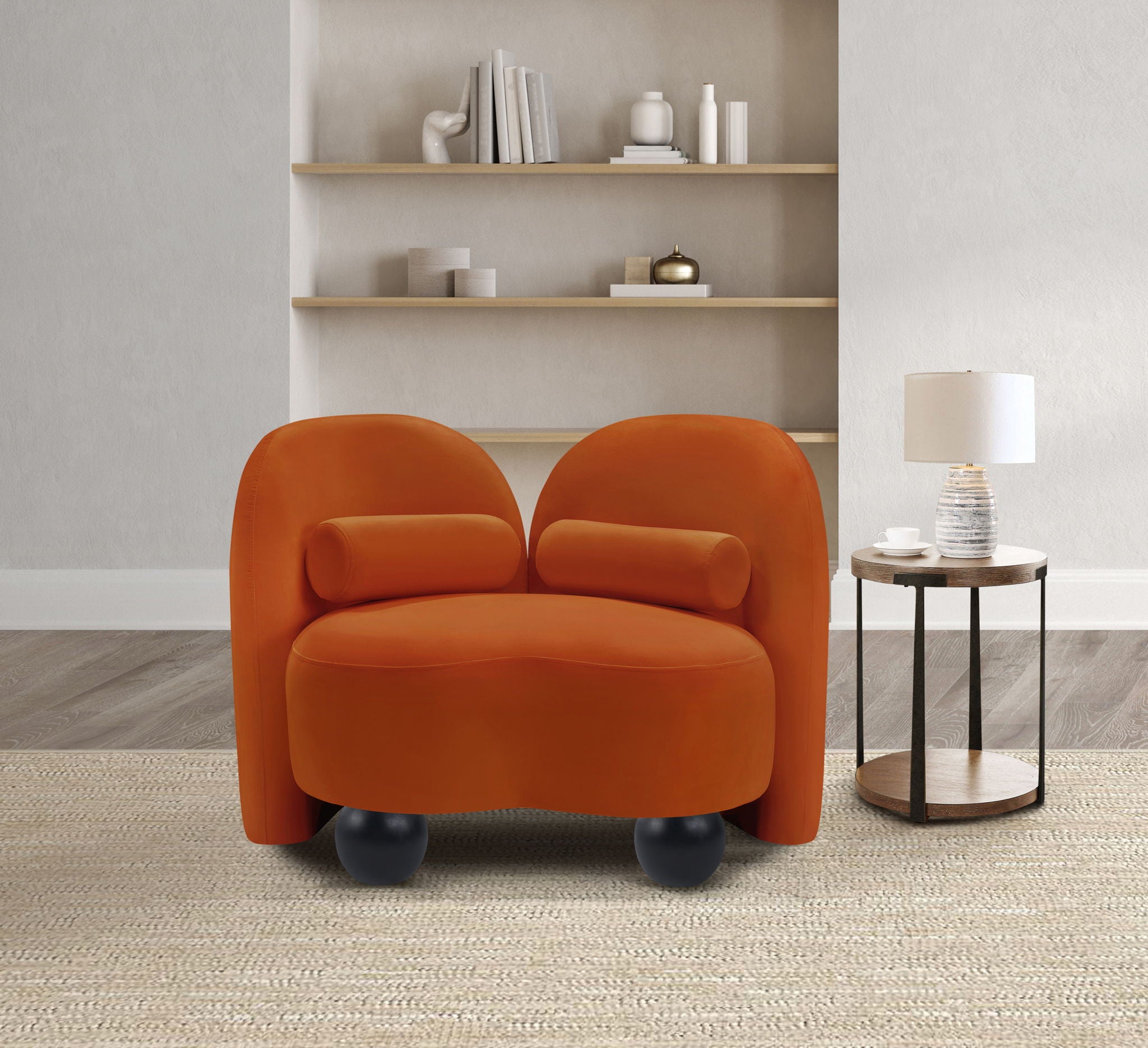 Daphne - Velvet Chair - Urban Living Furniture (Los Angeles, CA)