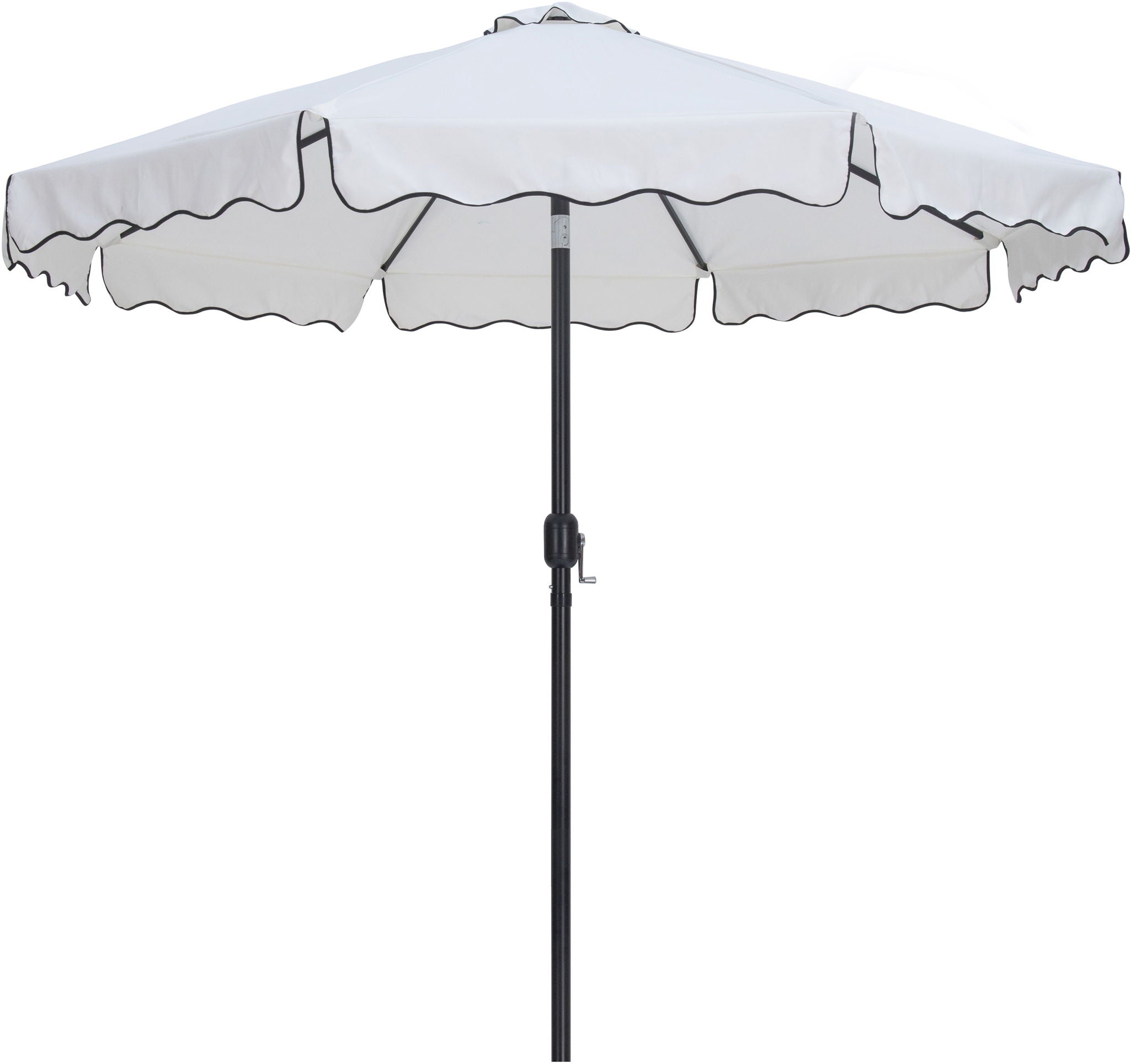 Amalfi - Aluminum Patio Umbrella - Black Base / Black Pole - Urban Living Furniture (Los Angeles, CA)