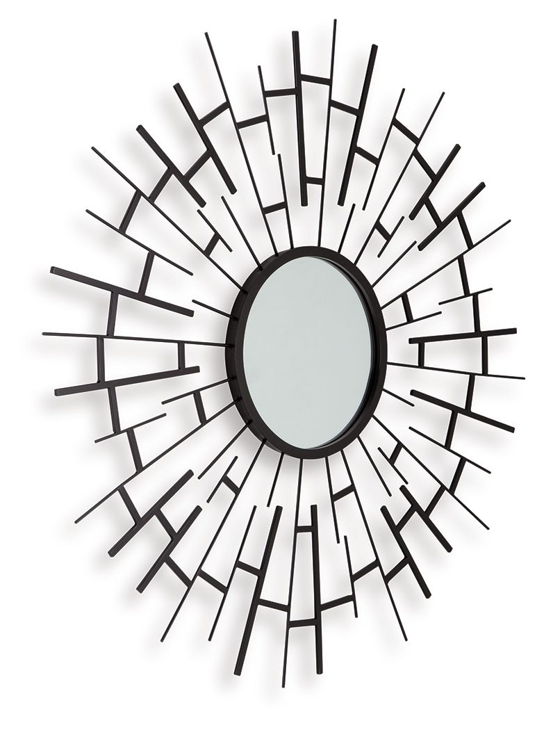 Garrenworth - Black - Accent Mirror - Urban Living Furniture (Los Angeles, CA)