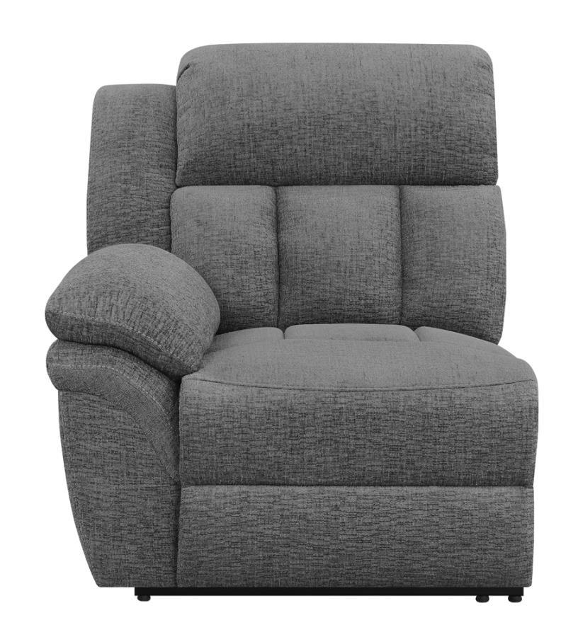 Bahrain - Upholstered LAF Recliner - Charcoal - Urban Living Furniture (Los Angeles, CA)