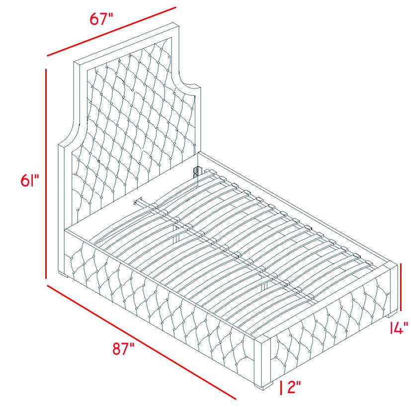 Sedona - Bed - Urban Living Furniture (Los Angeles, CA)