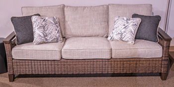 Monterey Point - Dark Brown - Sofa With Cushion - Urban Living Furniture (Los Angeles, CA)