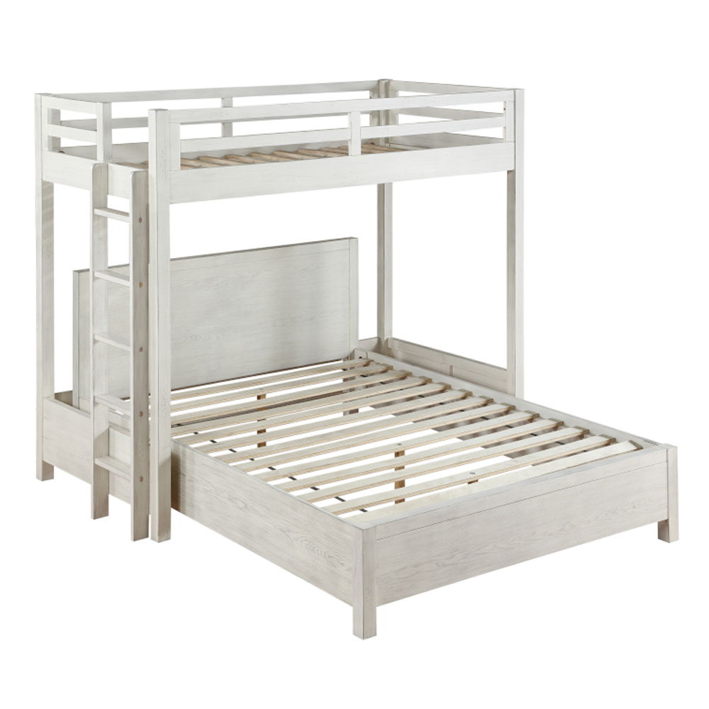 Celerina - Twin Loft Bed - Weathered White - Urban Living Furniture (Los Angeles, CA)