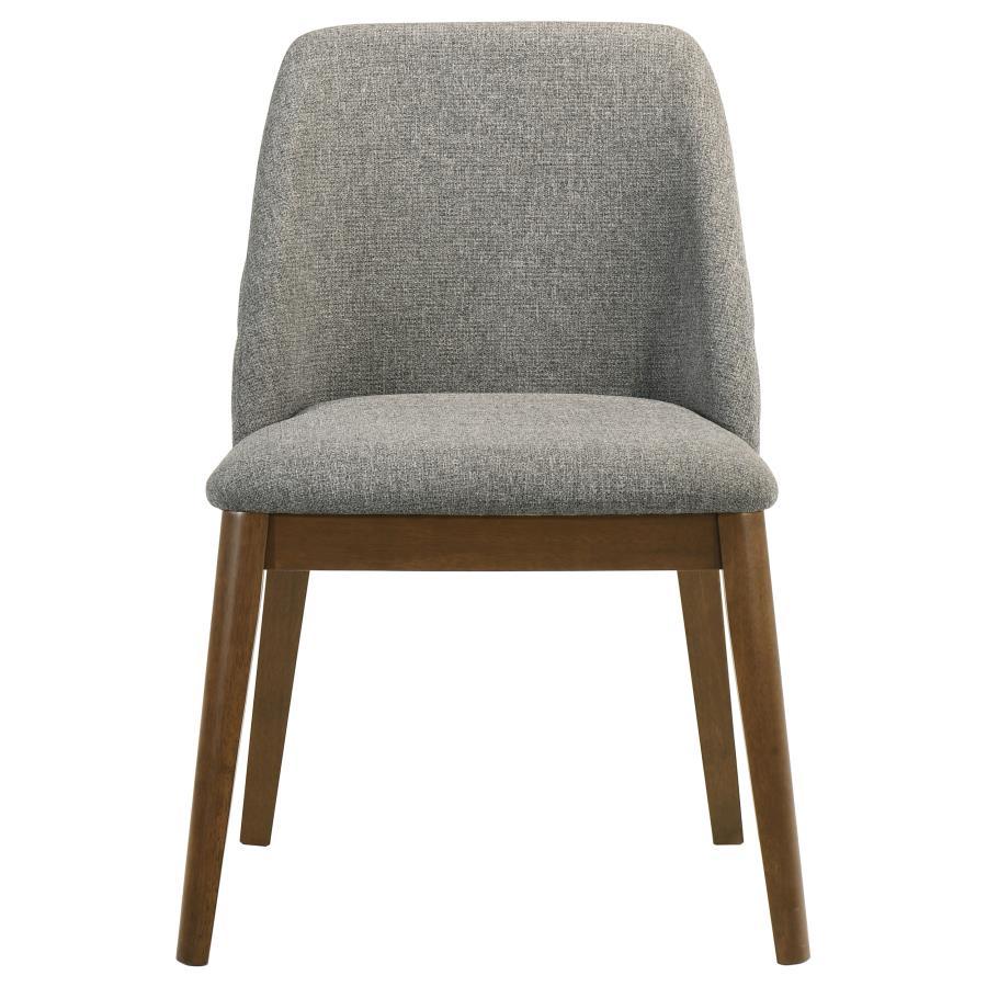 Franklin - Upholstered Dining Side Chair (Set of 2) - Gray - Urban Living Furniture (Los Angeles, CA)