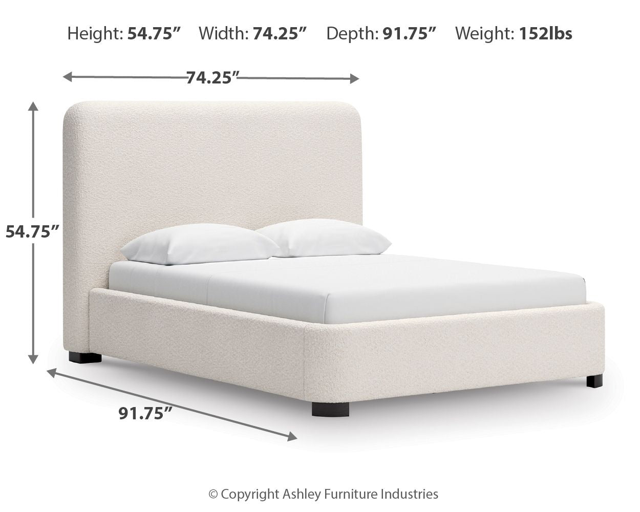 Brintstreet - Upholstered Bed - Urban Living Furniture (Los Angeles, CA)