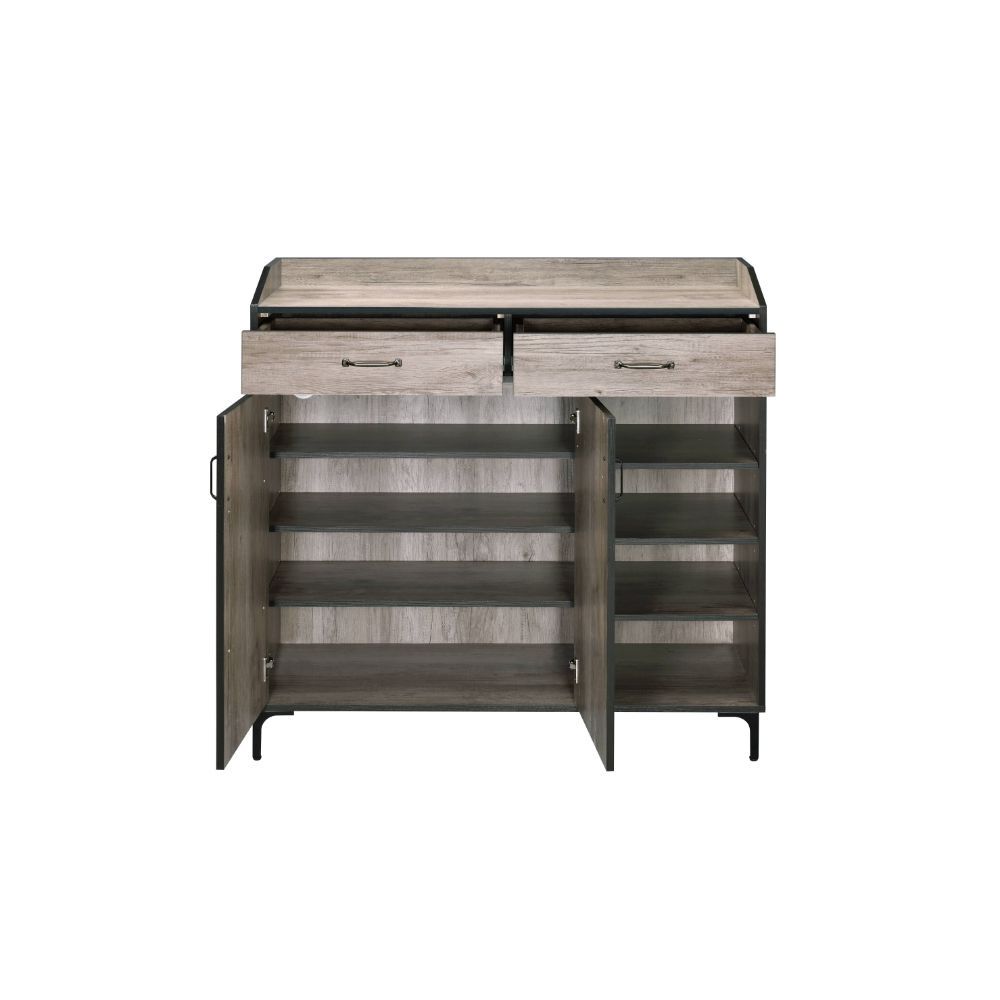 Pavati - 48" Shoe Cabinet - Rustic Gray Oak - Urban Living Furniture (Los Angeles, CA)