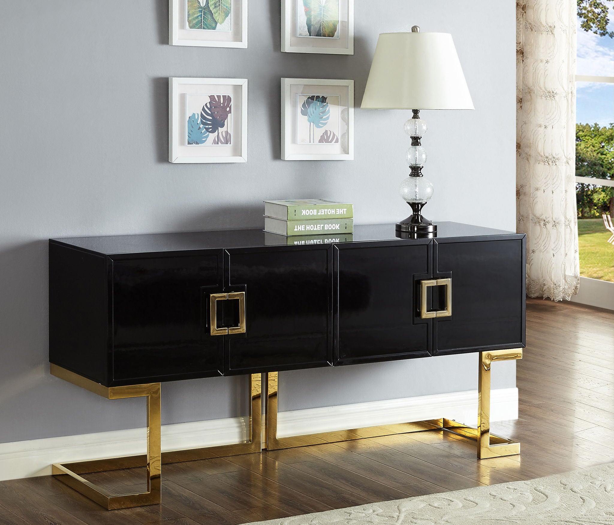 Beth - Sideboard with Gold Legs - Urban Living Furniture (Los Angeles, CA)