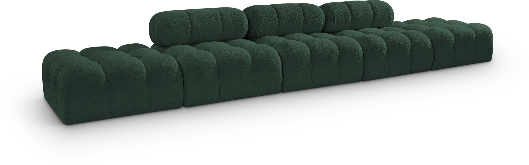 Ames - 5 Piece Boucle Upholstered Modular Sofa With 2 Armless Seats - Urban Living Furniture (Los Angeles, CA)