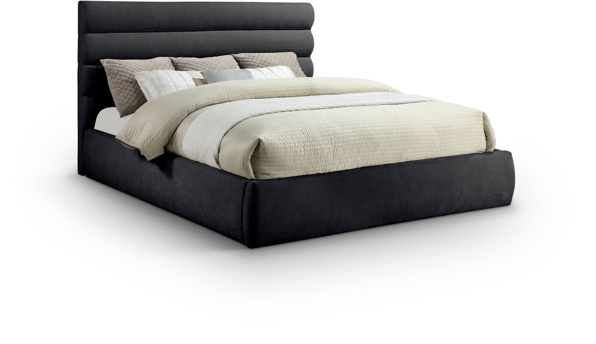 Adam - Chenille Fabric Bed With 52" Headboard - Urban Living Furniture (Los Angeles, CA)