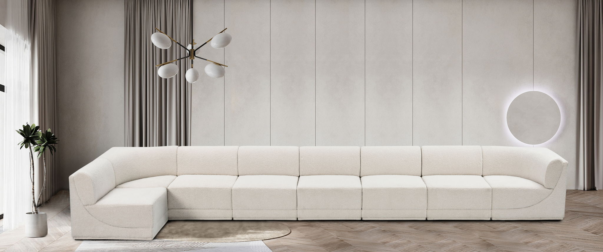 Ollie - 8 Piece Modular Sectional - Urban Living Furniture (Los Angeles, CA)