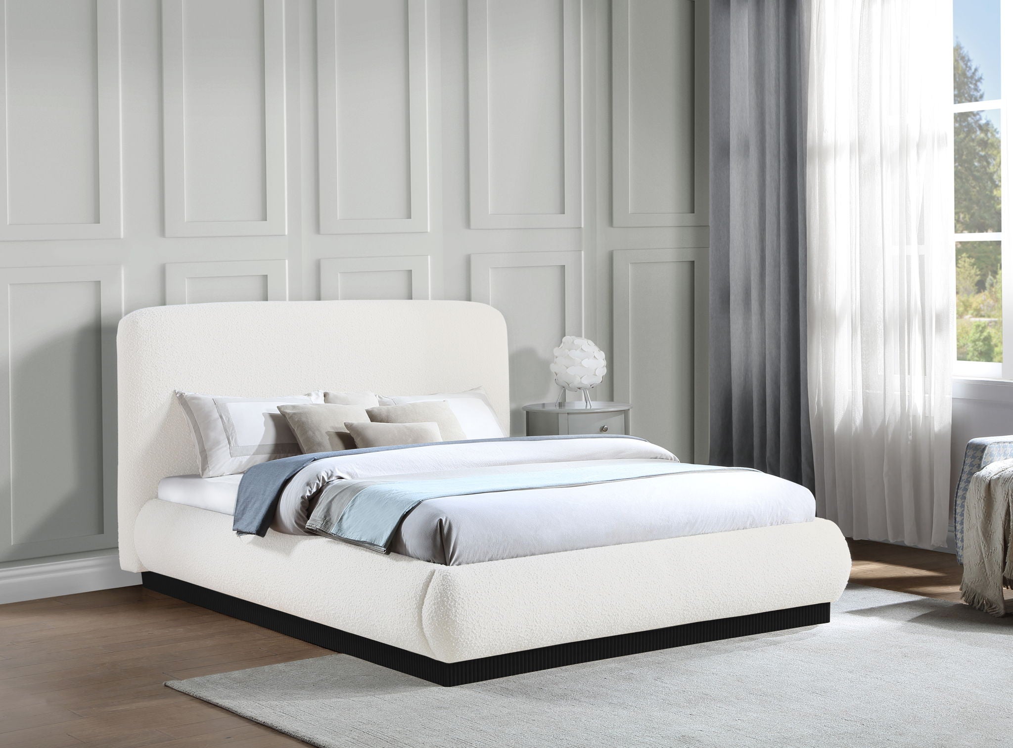 Rigby - Bed With Black Base - Urban Living Furniture (Los Angeles, CA)