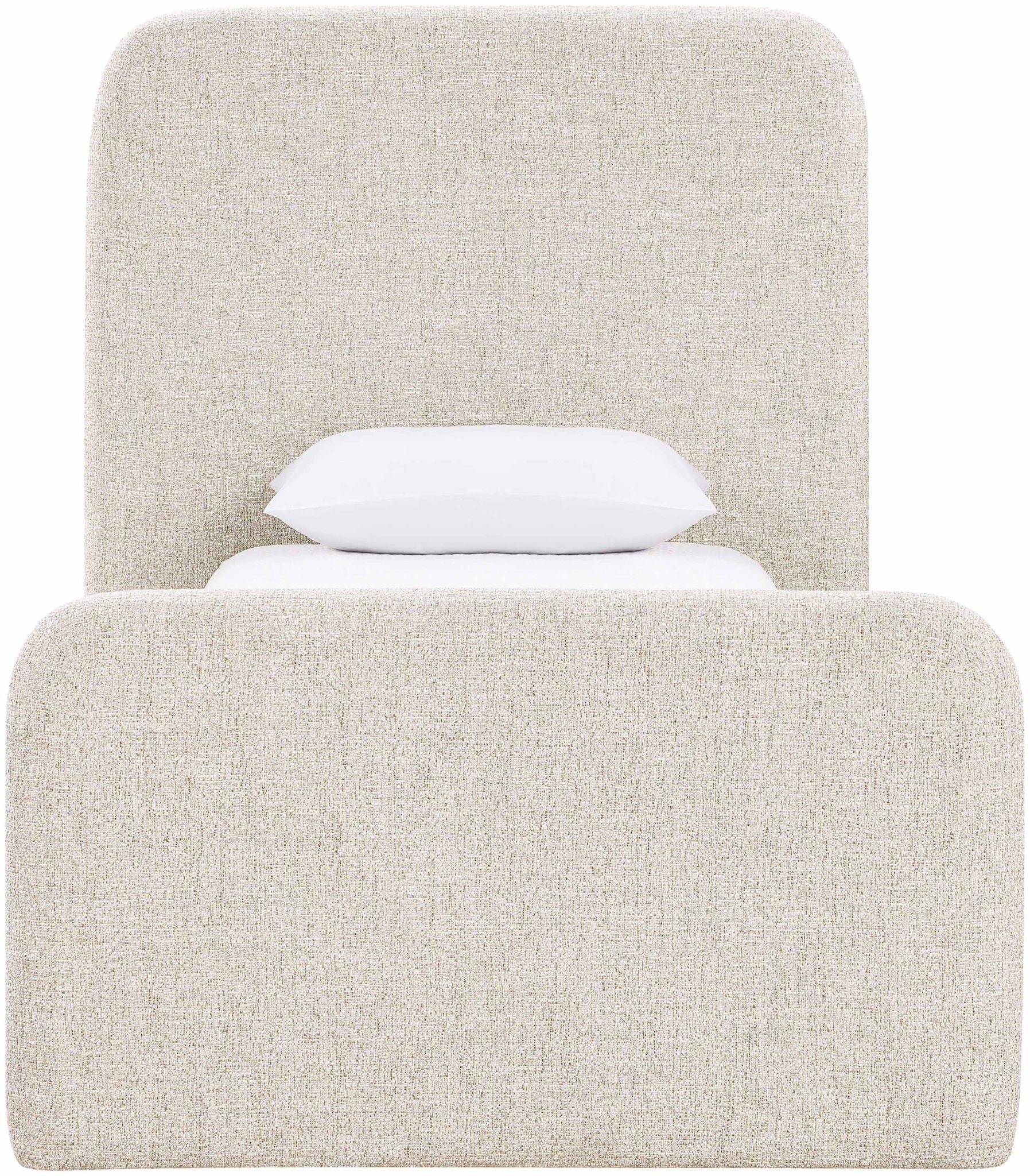 Fira - Linen Textured Fabric Upholstered Bed - Urban Living Furniture (Los Angeles, CA)