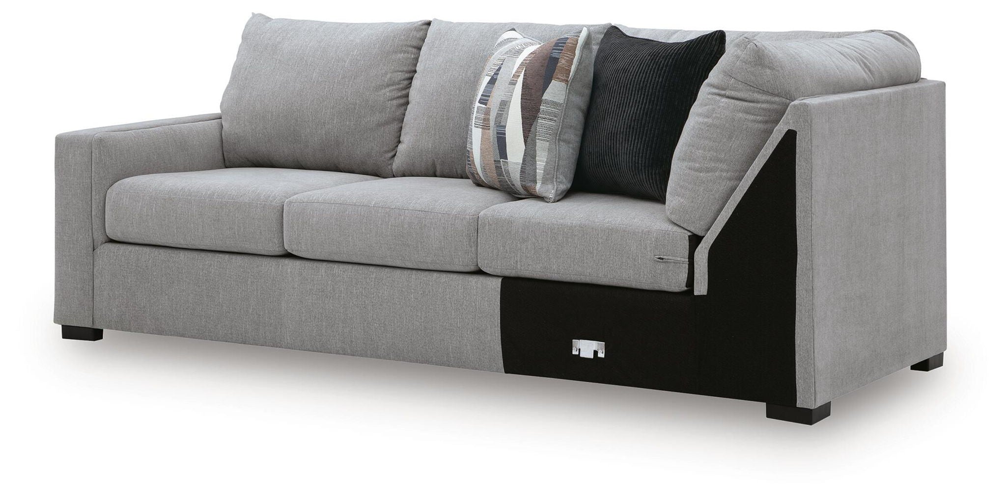 Lakepoint - LAF Sofa With Corner Wedge - Nickel - Urban Living Furniture (Los Angeles, CA)