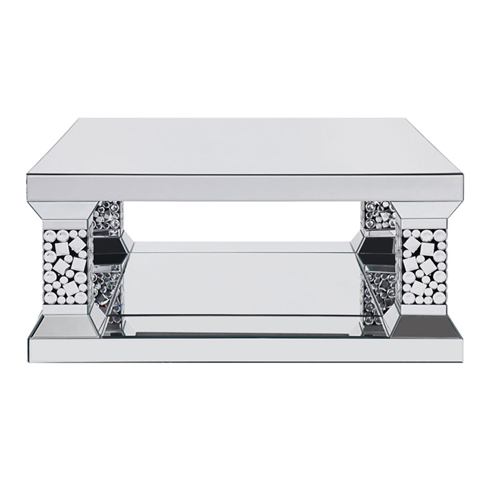 Kachina - Coffee Table - Mirrored & Faux Gems - Urban Living Furniture (Los Angeles, CA)
