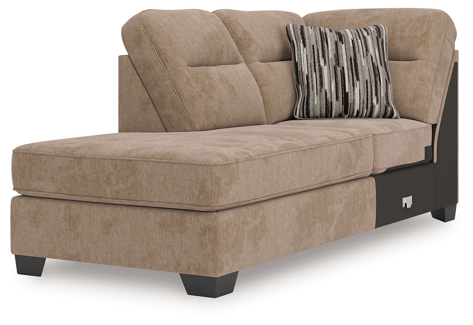 Olten - LAF Corner Chaise - Mocha - Urban Living Furniture (Los Angeles, CA)