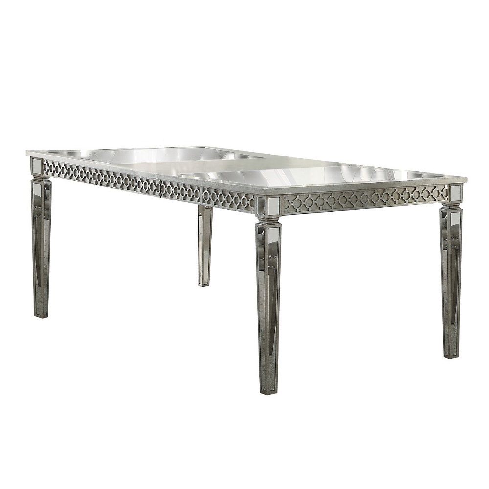 Kacela - Dining Table - Mirrored & Champagne - Urban Living Furniture (Los Angeles, CA)
