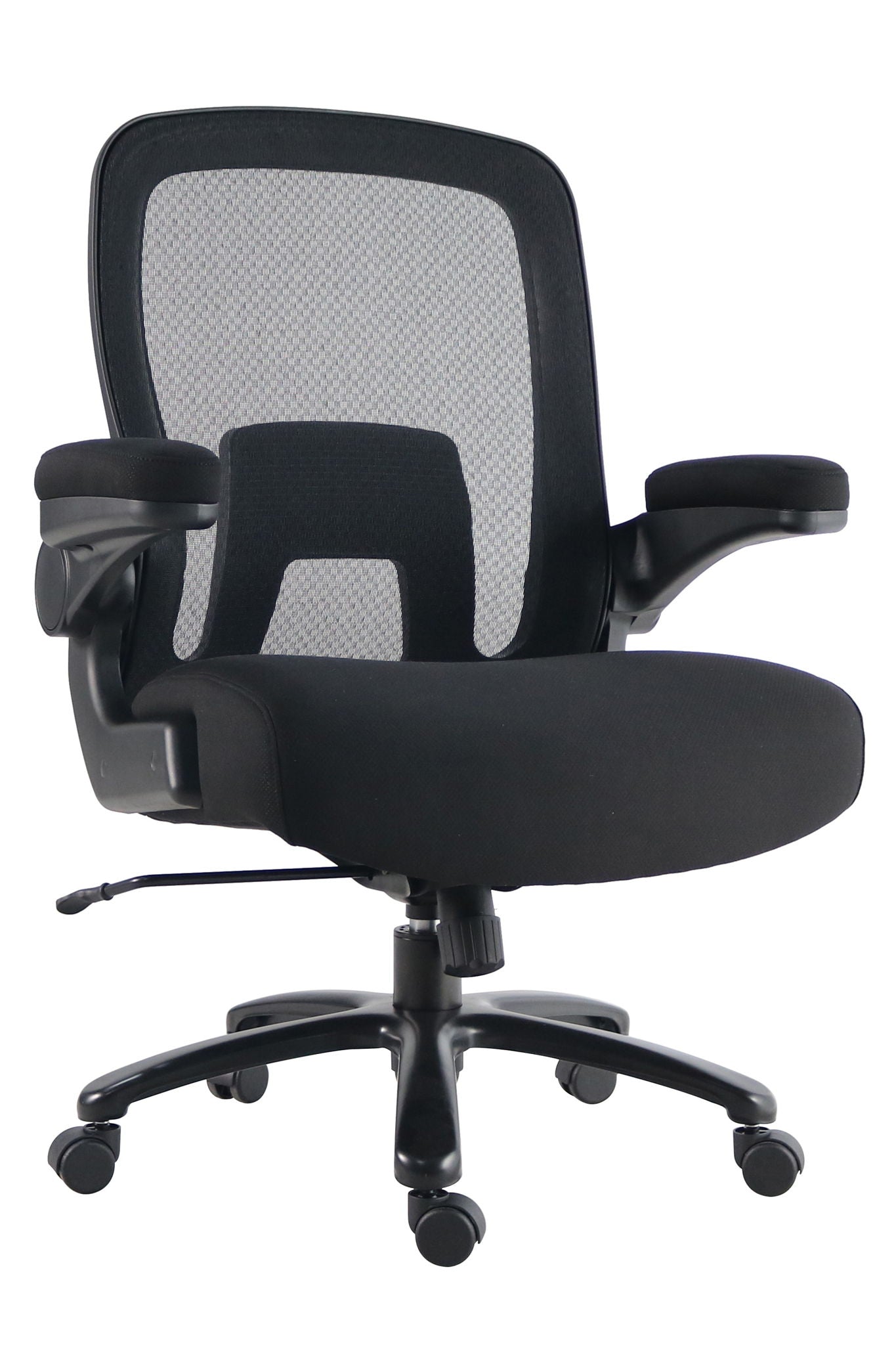 Dc - Mesh Desk Chair Big Man 500 Lb Lumbar - Black - Urban Living Furniture (Los Angeles, CA)