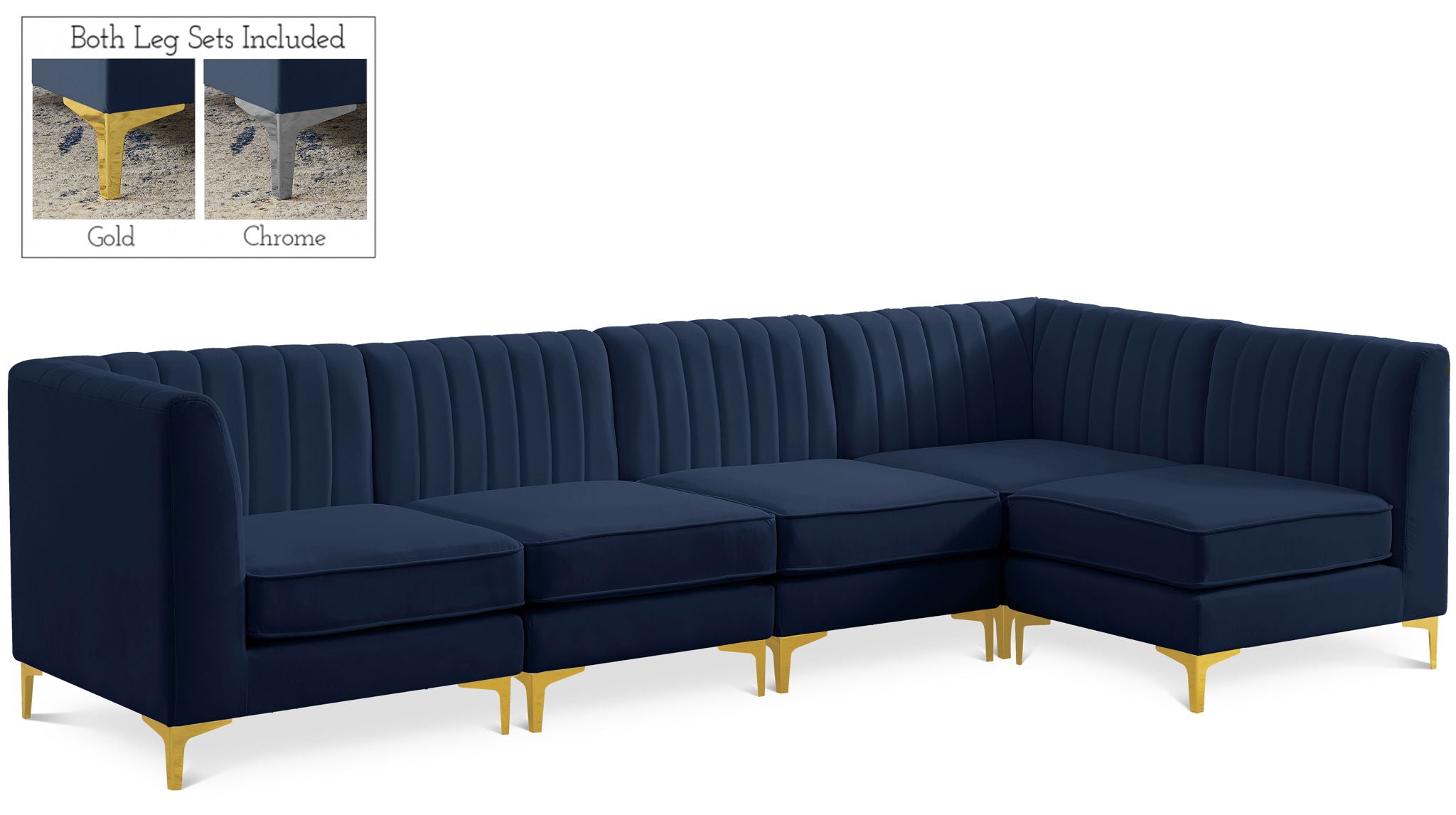 Alina - 5 Piece Modular Sectional - Urban Living Furniture (Los Angeles, CA)