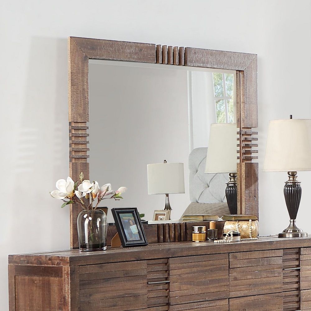 Andria - Mirror - Reclaimed Oak - Urban Living Furniture (Los Angeles, CA)