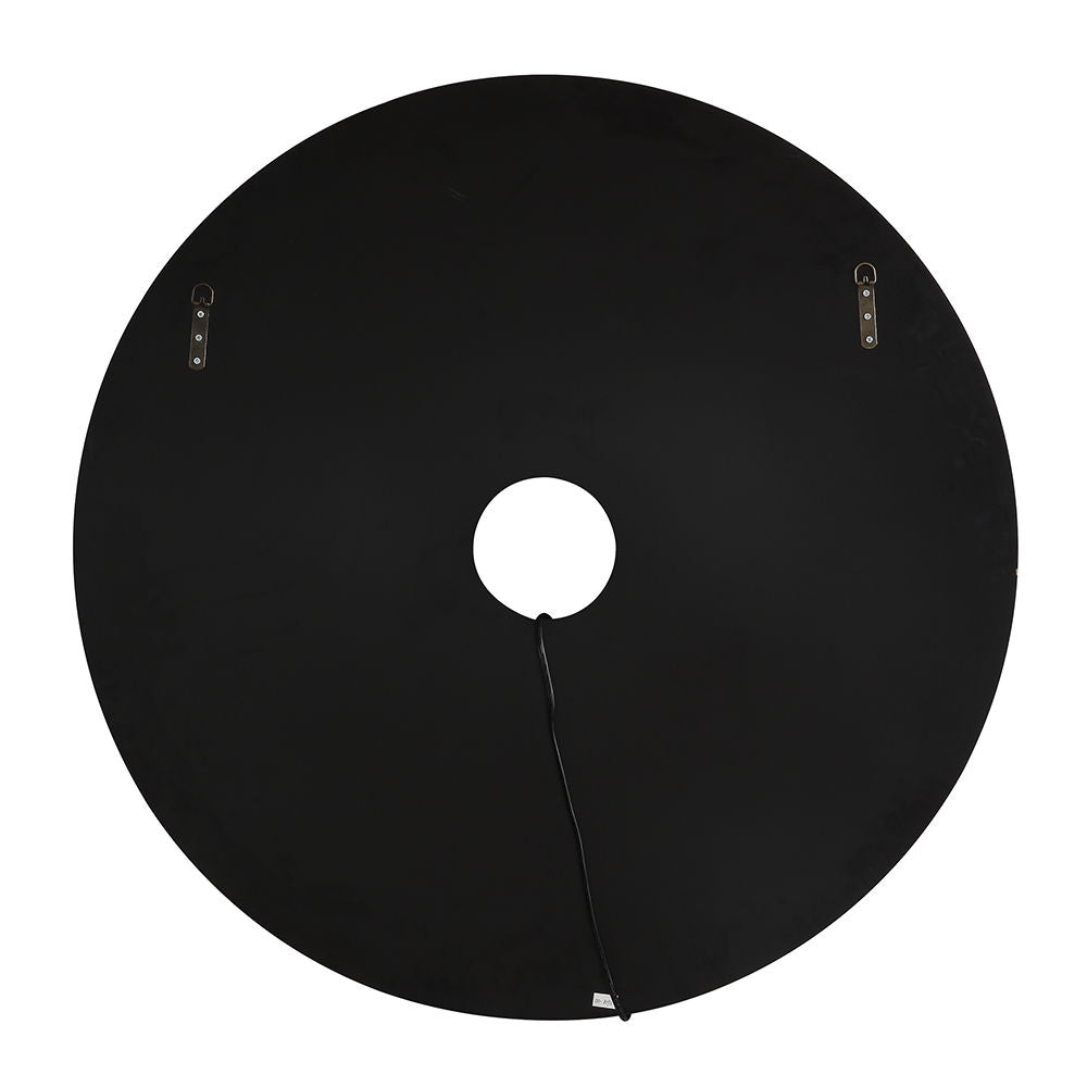 Nysa - 39" Accent Mirror With LED - Mirrored & Faux Crystals - Urban Living Furniture (Los Angeles, CA)