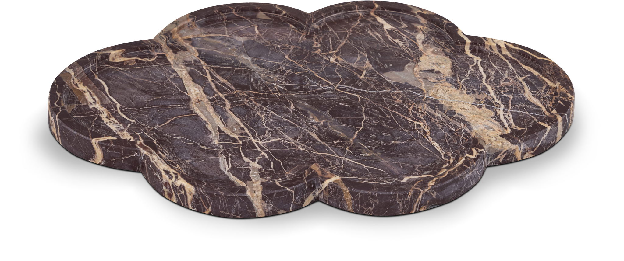 Rimini - Marble Clover Shaped Tray - Urban Living Furniture (Los Angeles, CA)