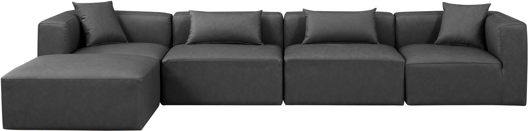 Cube - 5 Piece Modular Sectional With Chaise