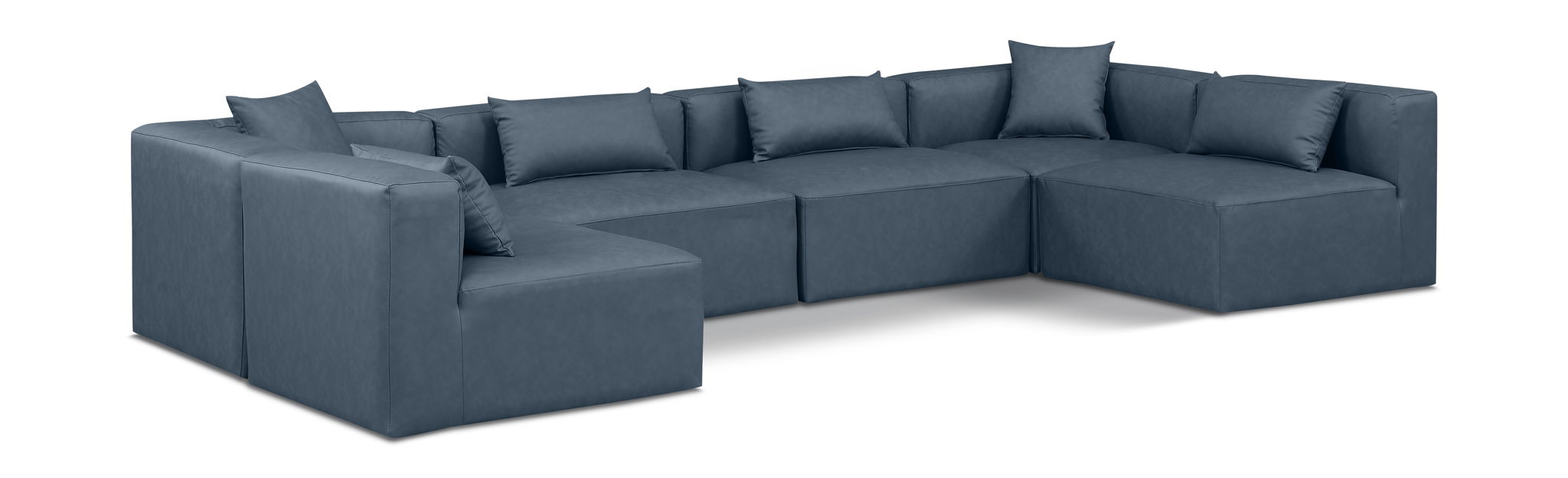 Cube - 6 Piece Modular Armless Sectional - Urban Living Furniture (Los Angeles, CA)