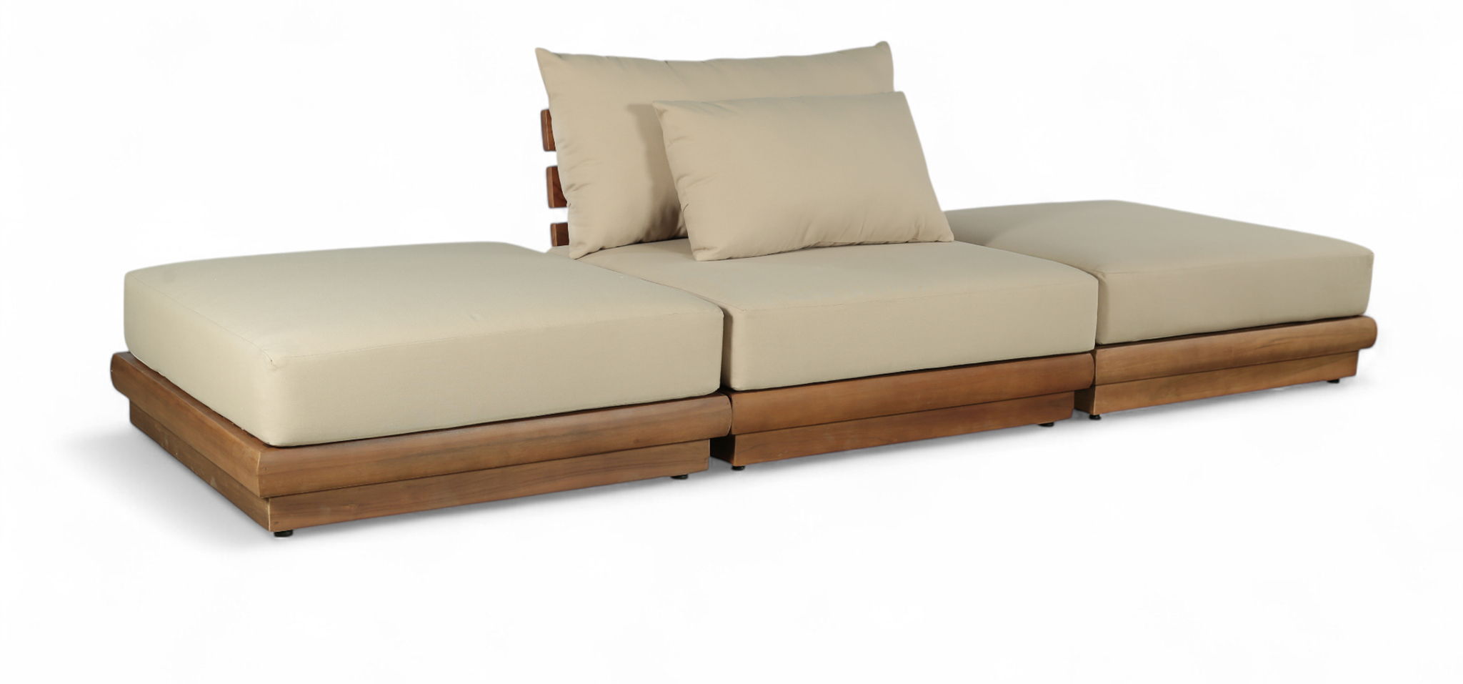 Mirella - 3 Piece Water Resistant Fabric Upholstered Outdoor Patio Modular Sofa - Urban Living Furniture (Los Angeles, CA)