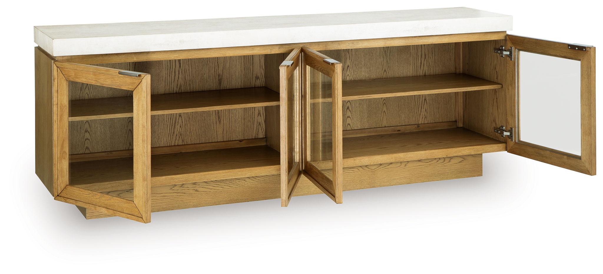 Adanworth - Accent Cabinet - Light Brown / Gray - Urban Living Furniture (Los Angeles, CA)