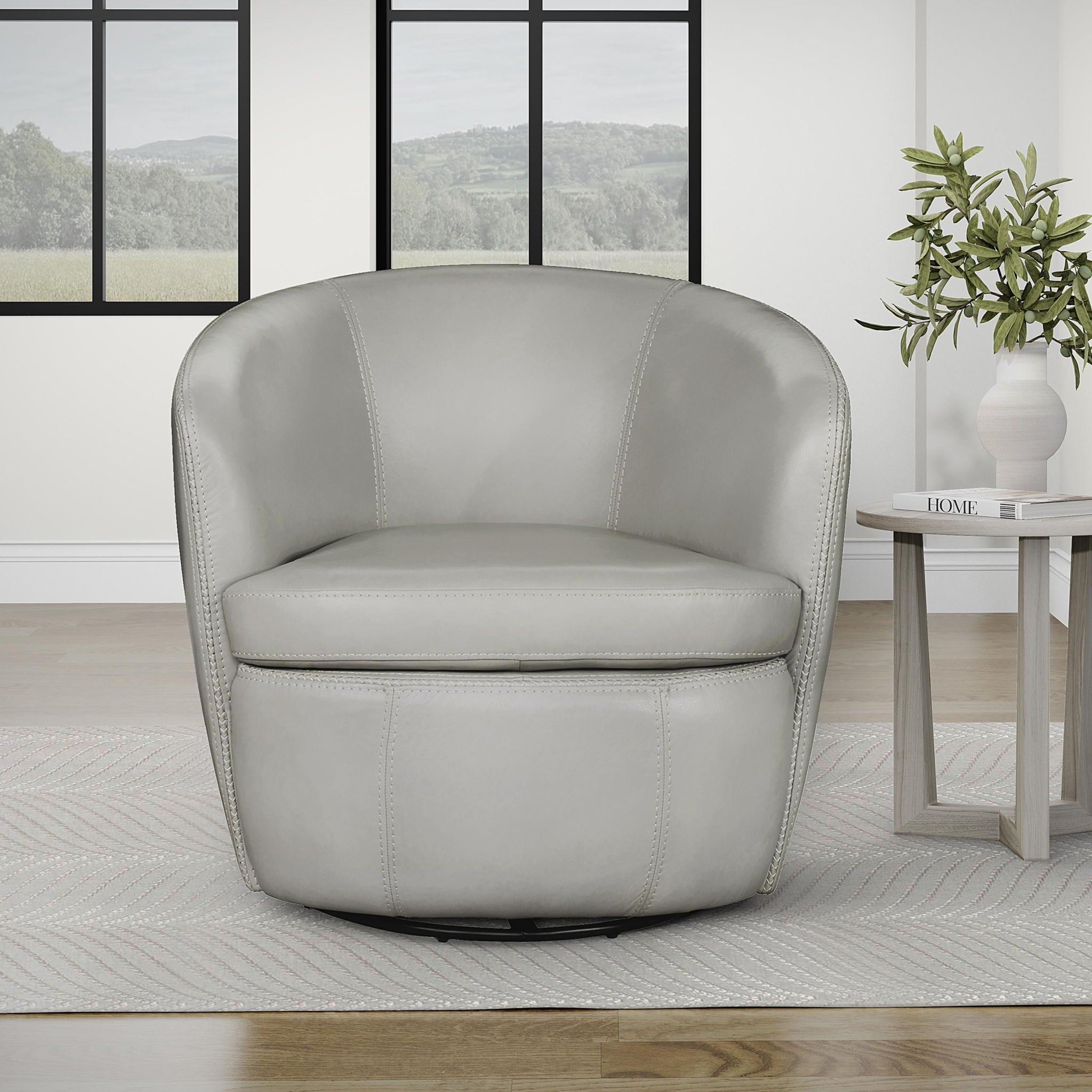 Barolo - Swivel Club Chair - Urban Living Furniture (Los Angeles, CA)