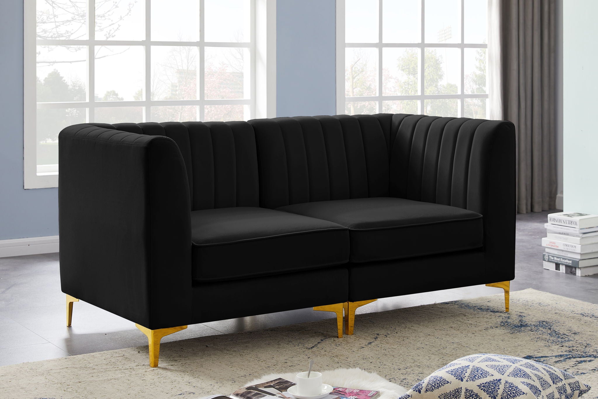 Alina - 2 Piece Modular Sectional - Urban Living Furniture (Los Angeles, CA)