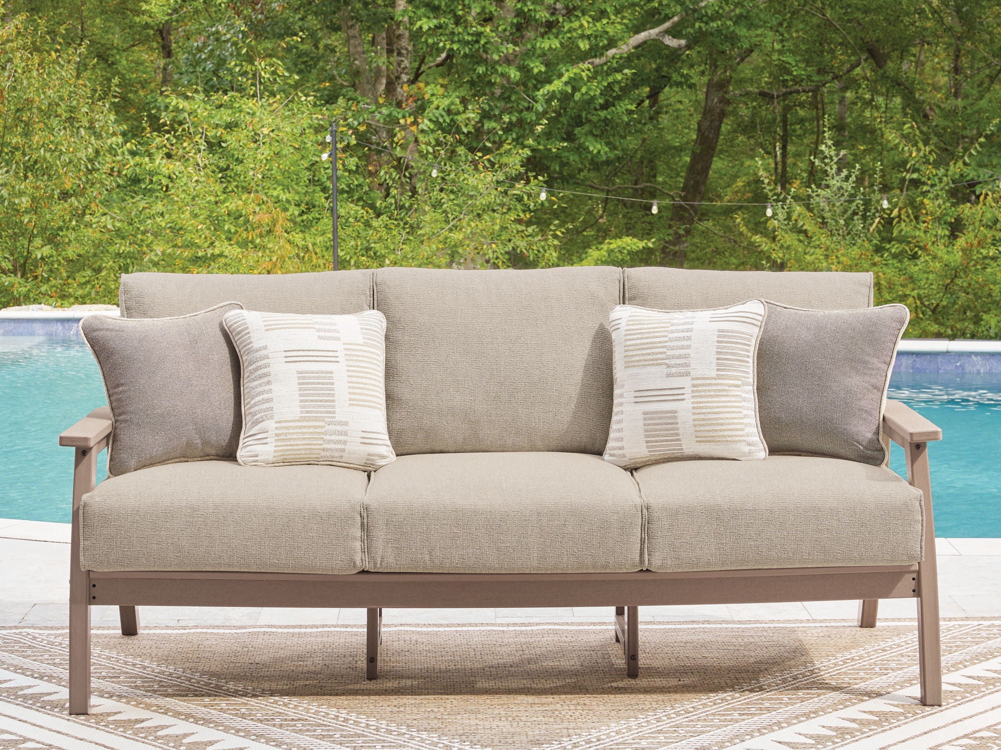 Grover Beach - Sofa With Cushion - Driftwood - Urban Living Furniture (Los Angeles, CA)