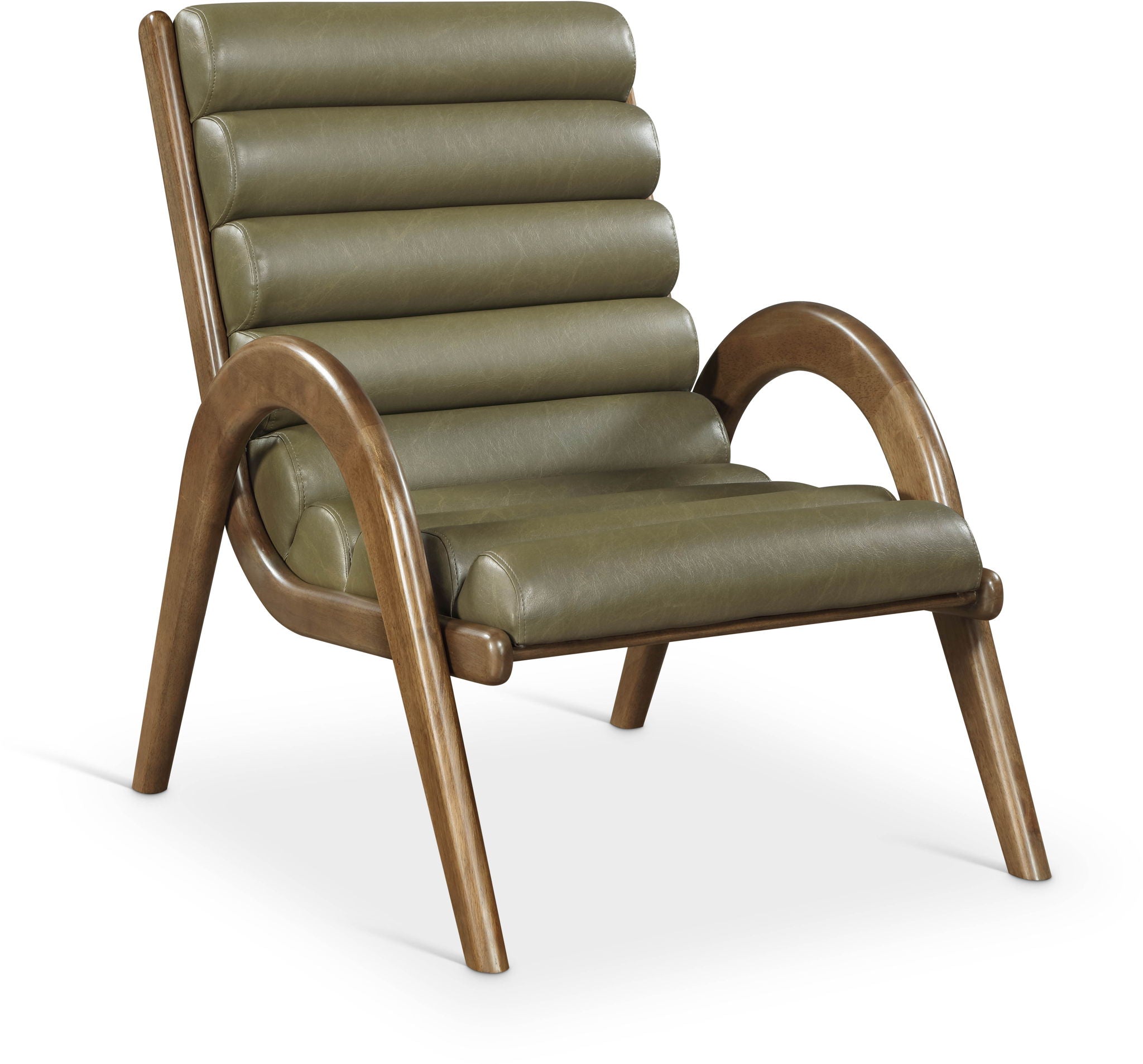 Randal -  Accent Chair - Walnut Frame - Urban Living Furniture (Los Angeles, CA)