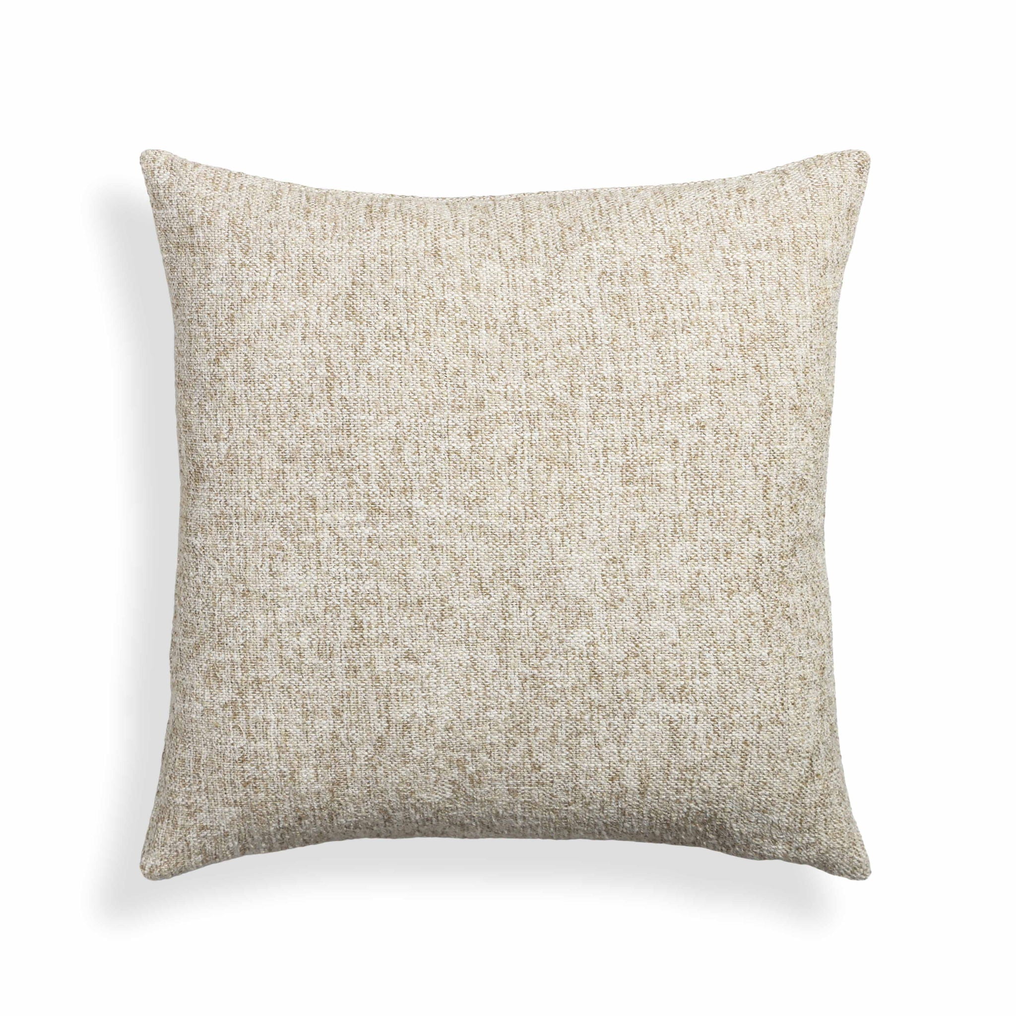 Poh - 20" Boucle Square Accent Pillow - Washed Beige